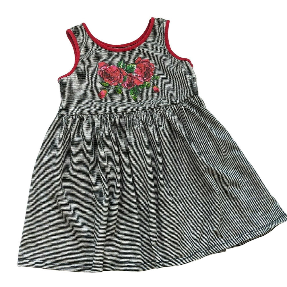 Pastourelle Girls 6 Spanish Rose Sun Dress sundress jersey cotton